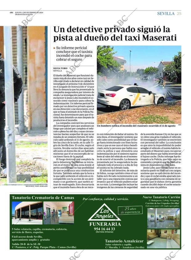 ABC SEVILLA 03-12-2020 página 25