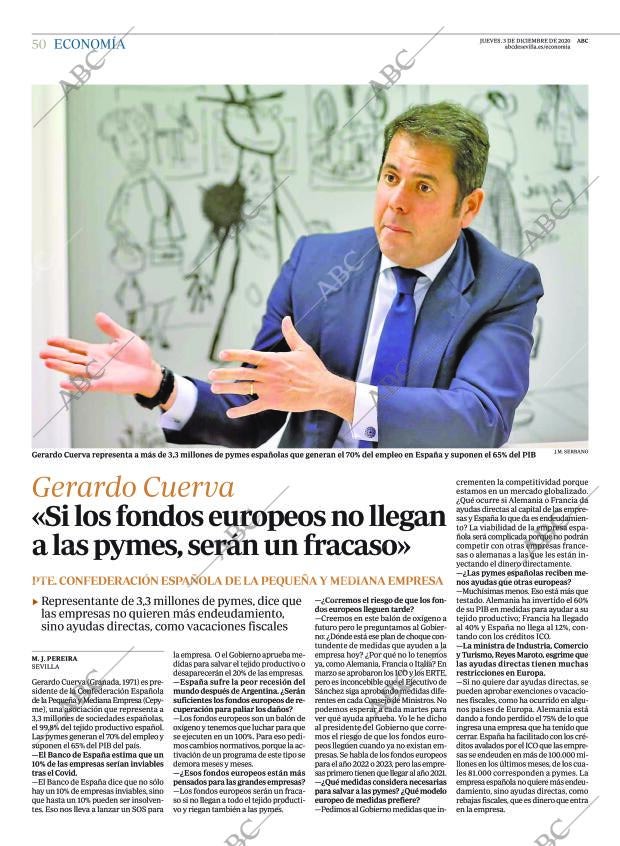 ABC SEVILLA 03-12-2020 página 50