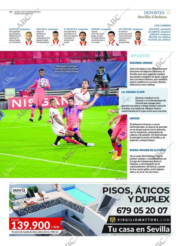 ABC SEVILLA 03-12-2020 página 67