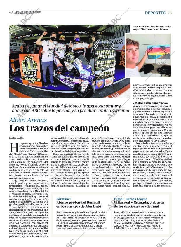 ABC SEVILLA 03-12-2020 página 75