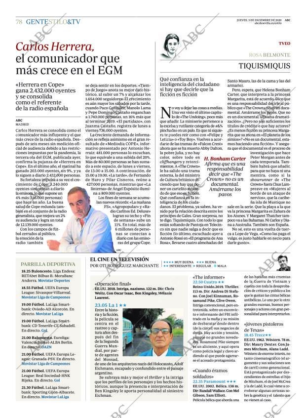 ABC SEVILLA 03-12-2020 página 78