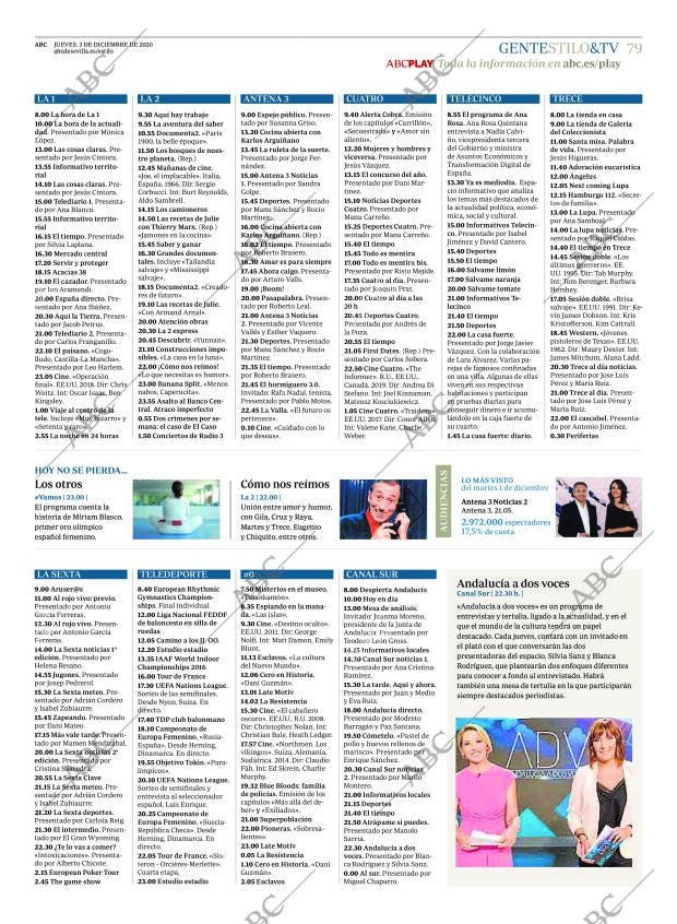 ABC SEVILLA 03-12-2020 página 79