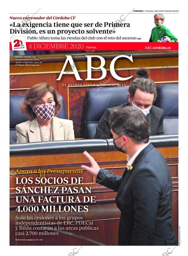 ABC CORDOBA 04-12-2020 página 1