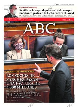 ABC SEVILLA 04-12-2020 página 1