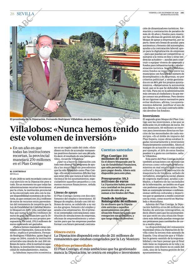 ABC SEVILLA 04-12-2020 página 28