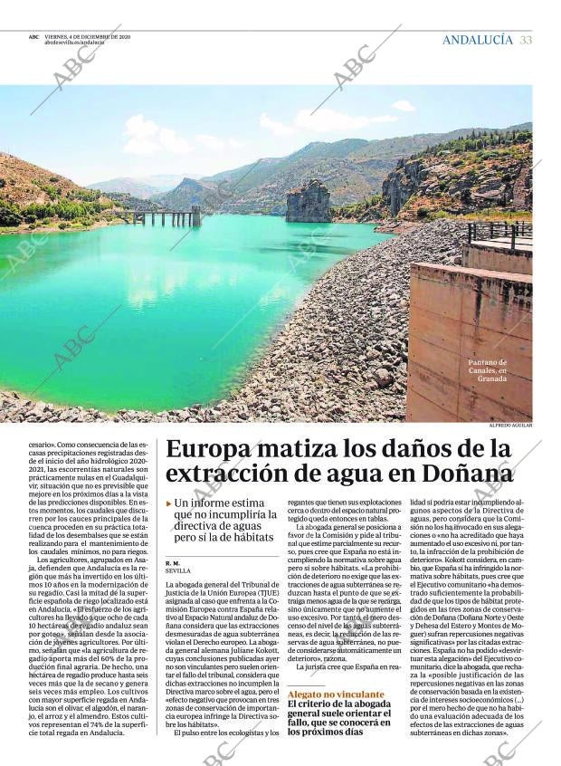 ABC SEVILLA 04-12-2020 página 33