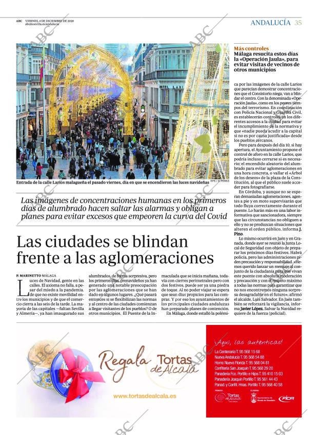 ABC SEVILLA 04-12-2020 página 35