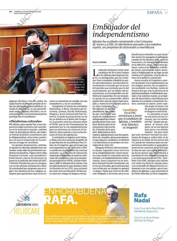 ABC SEVILLA 04-12-2020 página 41