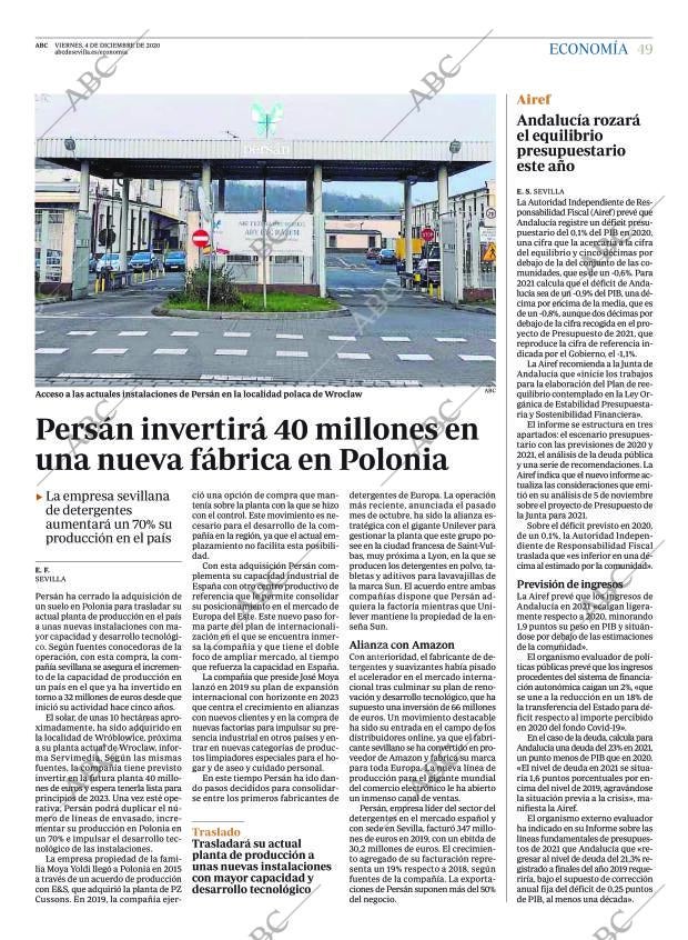 ABC SEVILLA 04-12-2020 página 49