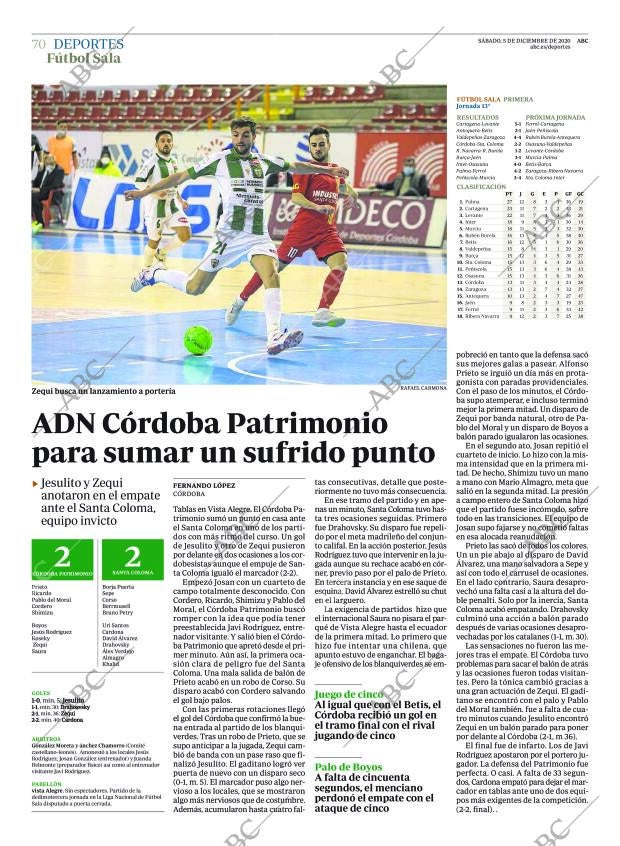 ABC CORDOBA 05-12-2020 página 70