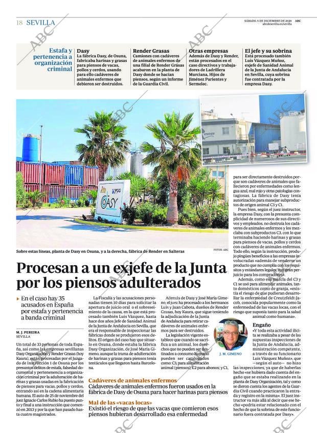 ABC SEVILLA 05-12-2020 página 18