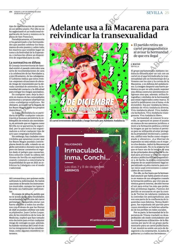 ABC SEVILLA 05-12-2020 página 25