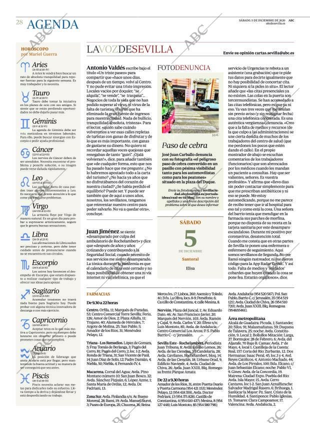 ABC SEVILLA 05-12-2020 página 28