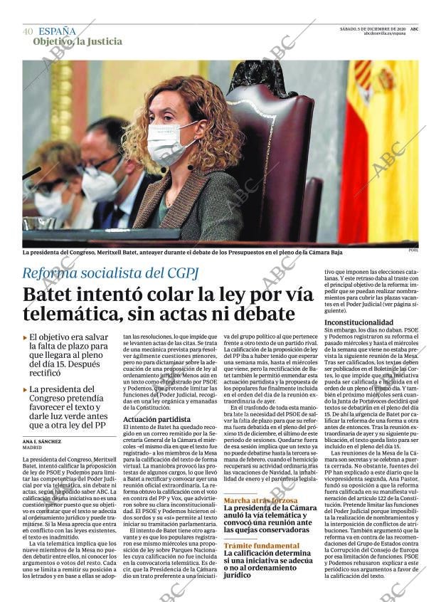 ABC SEVILLA 05-12-2020 página 40