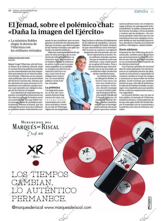 ABC SEVILLA 05-12-2020 página 43