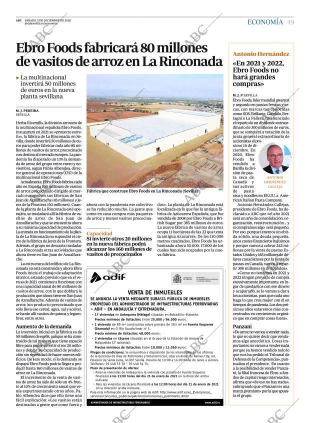 ABC SEVILLA 05-12-2020 página 49