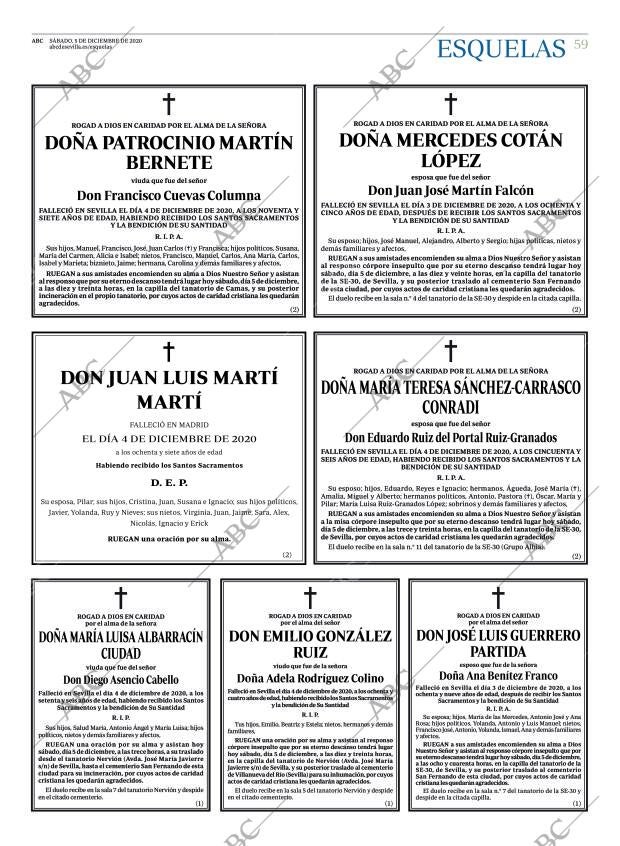 ABC SEVILLA 05-12-2020 página 59