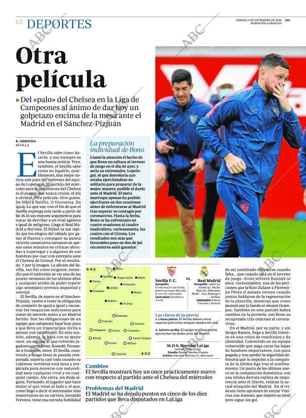 ABC SEVILLA 05-12-2020 página 62