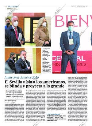 ABC SEVILLA 05-12-2020 página 64