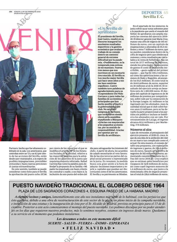 ABC SEVILLA 05-12-2020 página 65
