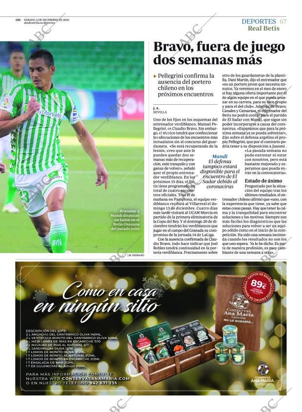 ABC SEVILLA 05-12-2020 página 67