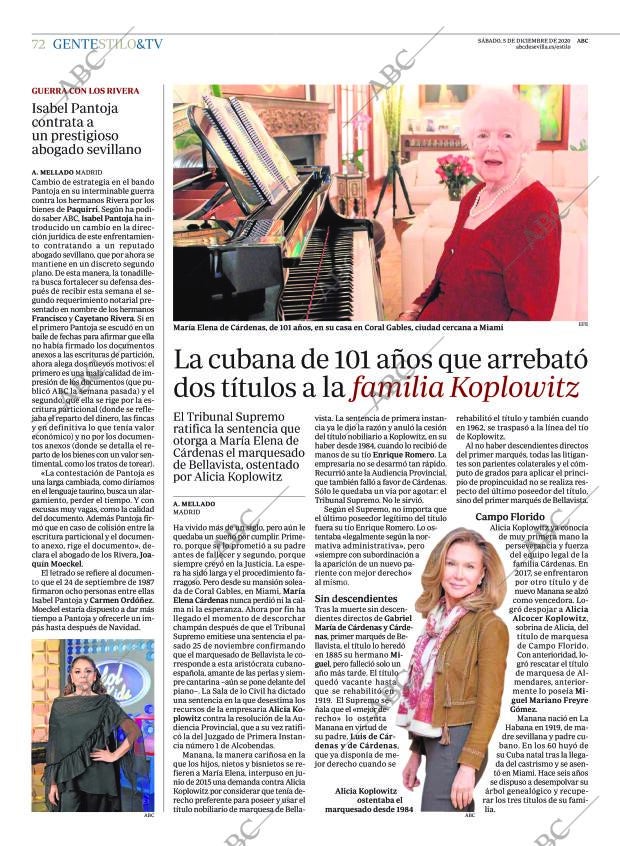 ABC SEVILLA 05-12-2020 página 72
