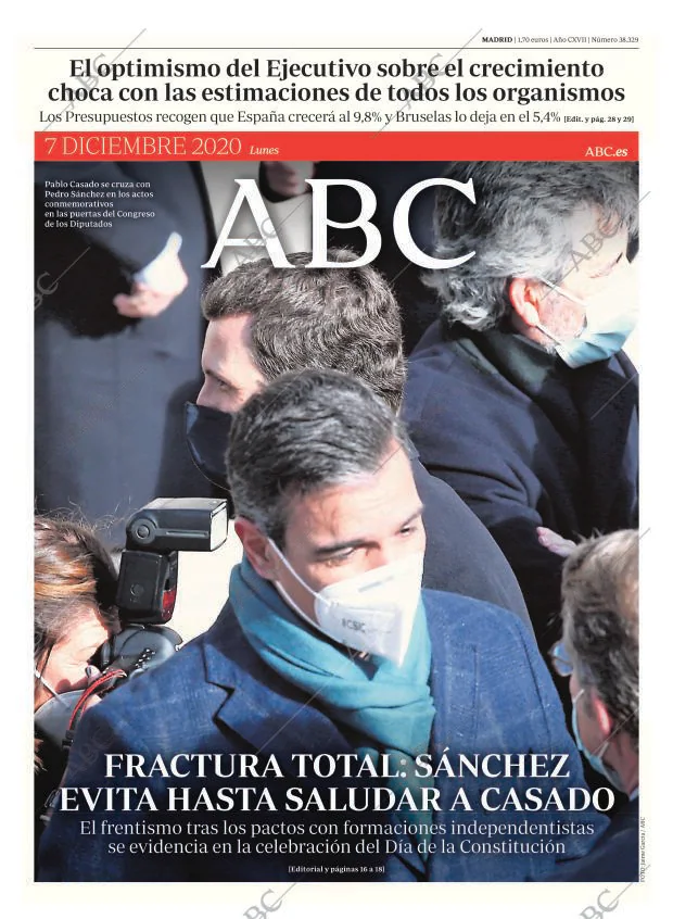 ABC MADRID 07-12-2020 página 1