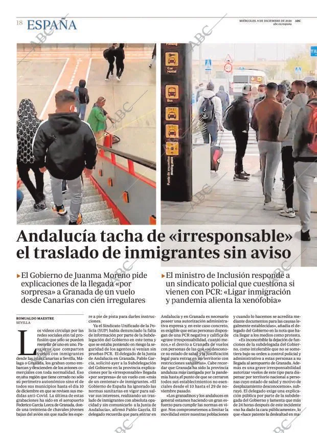 ABC MADRID 09-12-2020 página 18