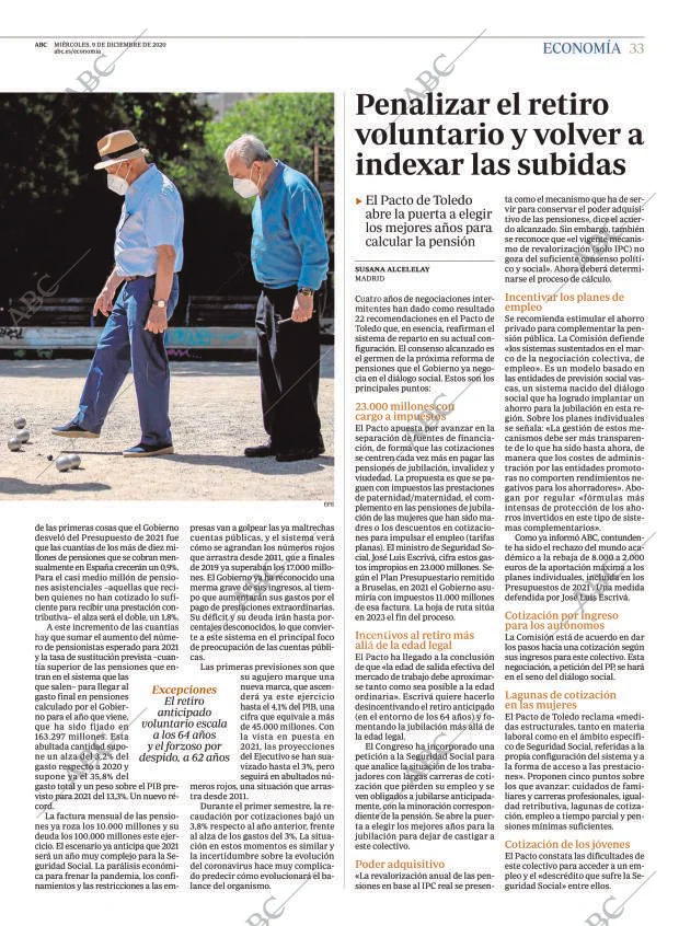 ABC MADRID 09-12-2020 página 33