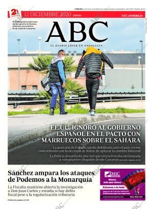 ABC CORDOBA 12-12-2020 página 1
