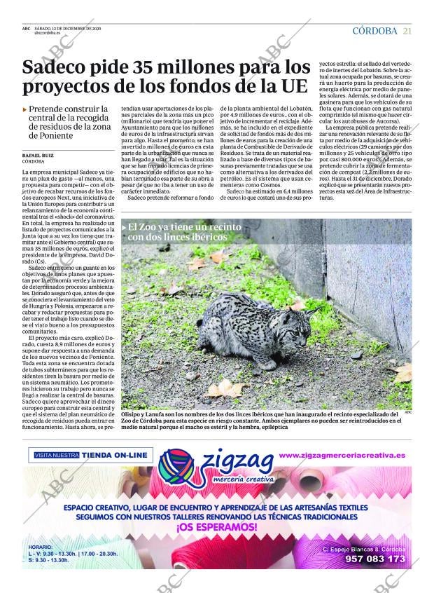 ABC CORDOBA 12-12-2020 página 21
