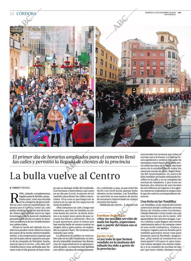 ABC CORDOBA 13-12-2020 página 22