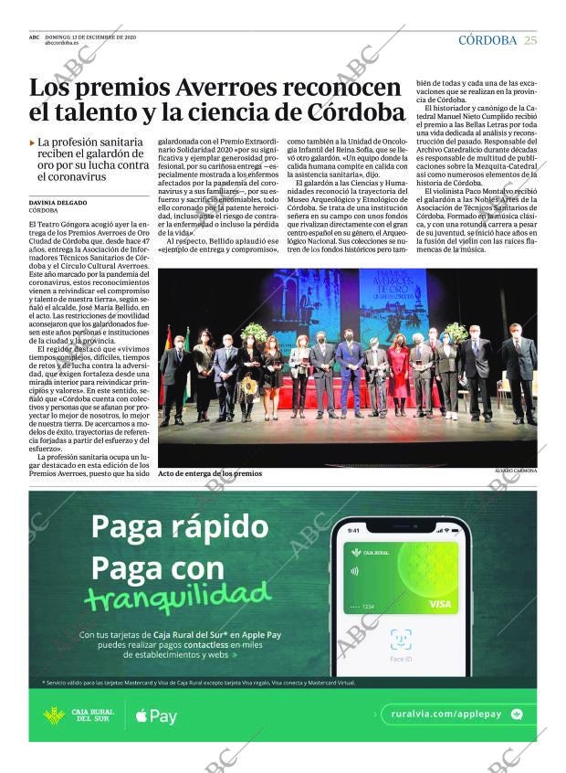 ABC CORDOBA 13-12-2020 página 25