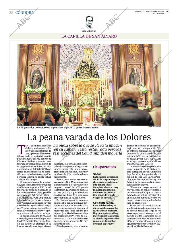 ABC CORDOBA 13-12-2020 página 28