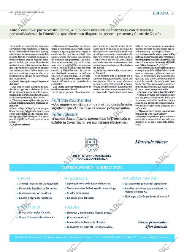 ABC CORDOBA 13-12-2020 página 51