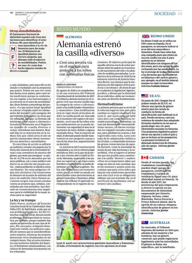 ABC CORDOBA 13-12-2020 página 65