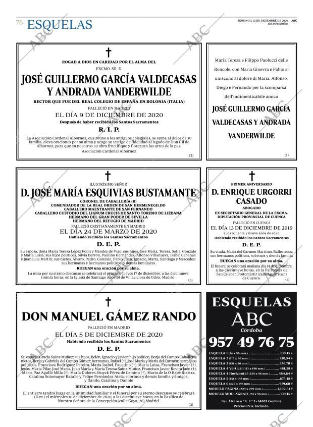 ABC CORDOBA 13-12-2020 página 76