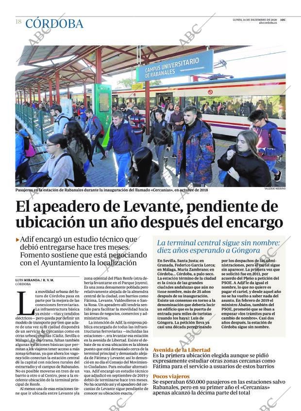 ABC CORDOBA 14-12-2020 página 18