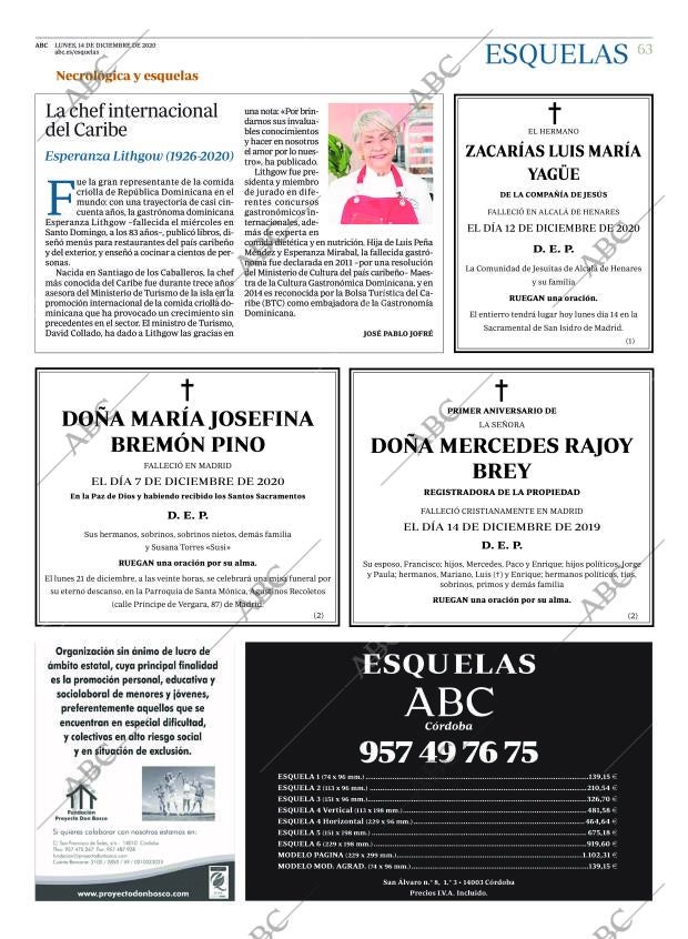 ABC CORDOBA 14-12-2020 página 63