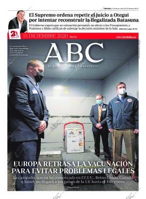 ABC CORDOBA 15-12-2020 página 1