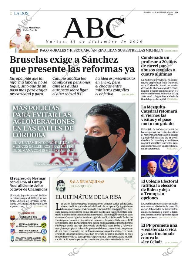 ABC CORDOBA 15-12-2020 página 2