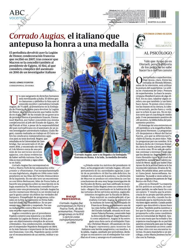 ABC CORDOBA 15-12-2020 página 70