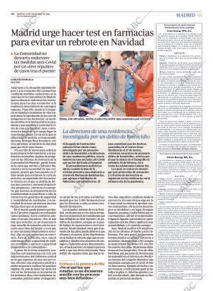 ABC MADRID 15-12-2020 página 61