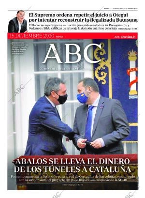 ABC SEVILLA 15-12-2020 página 1