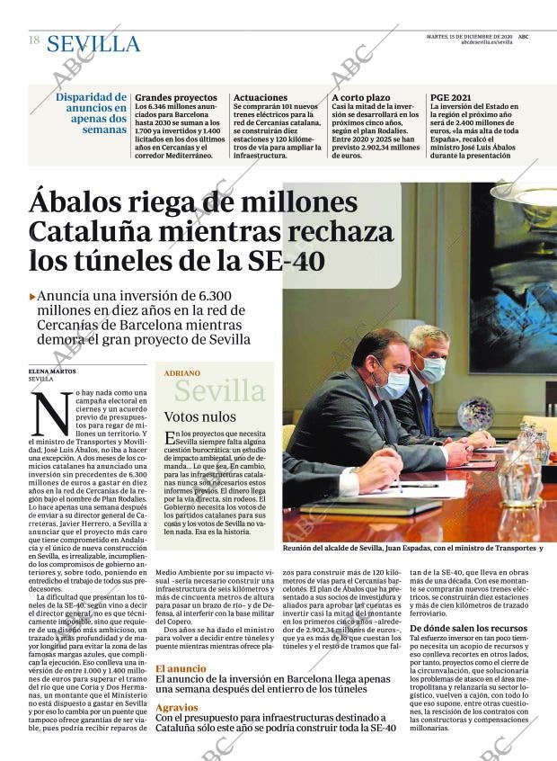 ABC SEVILLA 15-12-2020 página 18