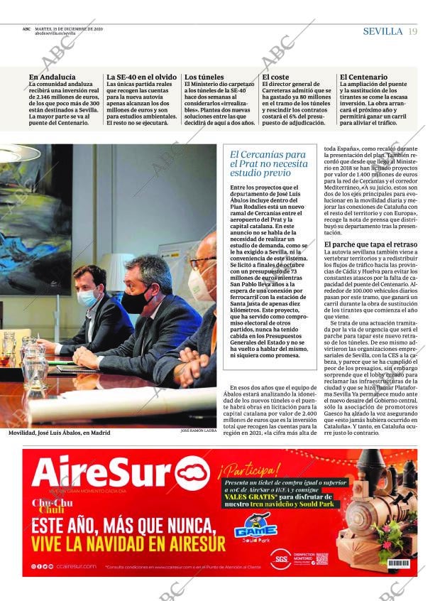 ABC SEVILLA 15-12-2020 página 19