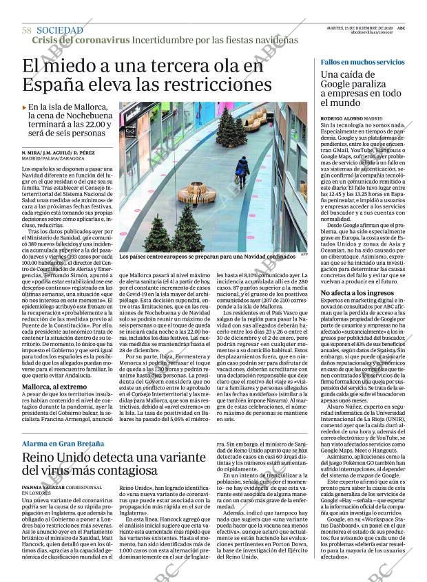 ABC SEVILLA 15-12-2020 página 58