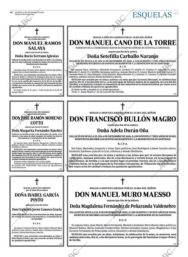 ABC SEVILLA 15-12-2020 página 63