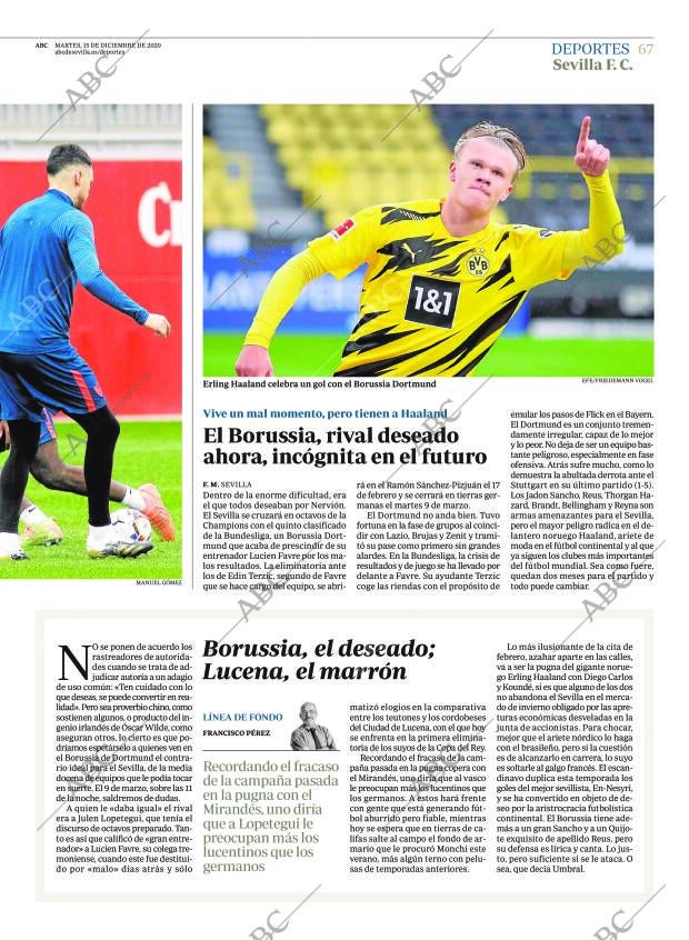 ABC SEVILLA 15-12-2020 página 67