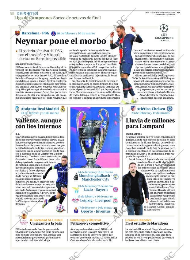 ABC SEVILLA 15-12-2020 página 68